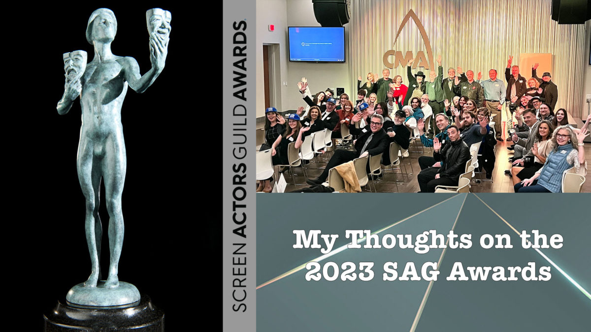 My Thoughts on the2023 SAG Awards